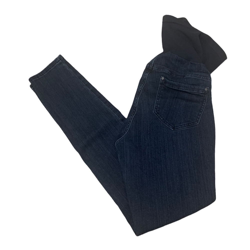 INDIGO BLUE dark wash skinny jeans